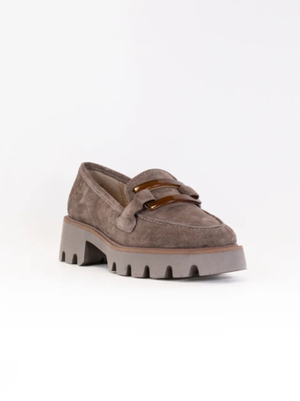 Ara Oleander Sesame Suede Oxford Loafers size UK 6.5/ US 9